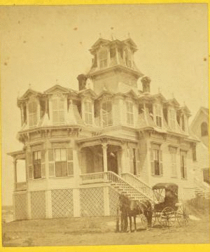 Gardner K. Wonson's residence, Rocky Neck. 1858?-1890?