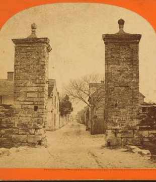 City gates. St. Augustine. 1868?-1905?
