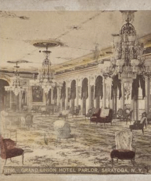 Grand Union Hotel Parlor, Saratoga, N.Y. [ca. 1875] [1865?-1880?]
