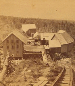 Rail Road on to Mt. Washington. 1864?-1892?