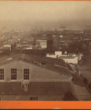 Panorama from California and Powell Streets, San Francisco. [1871-1873] 1858?-1876?
