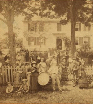 Group of musicians, Pittsfield, N.H. 1868?-1885?