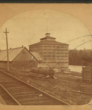 [Railroad scene.] 1869?-1882?