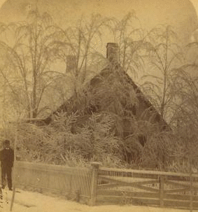 A home in Newton, Jasper County. 1865?-1885?