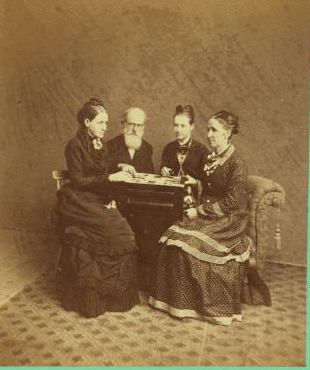 [Group playing game.] 1870?-1895?
