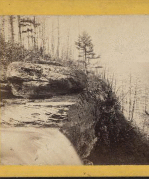View from the top of Kauterskill Fall. [1863?-1880?]