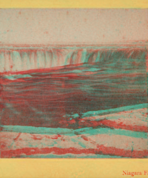 [View of Horseshoe Falls from Canada.] [1860?-1885?]