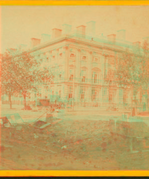 The U.S. Post Office - Washington. 1860-1890 1860?-1890?