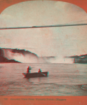 General view from Victoria Point, Niagara. 1865?-1880?