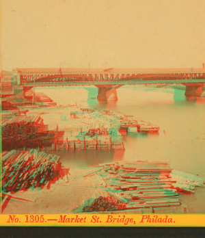 Market Street bridge, Philadelphia. 1865?-1907