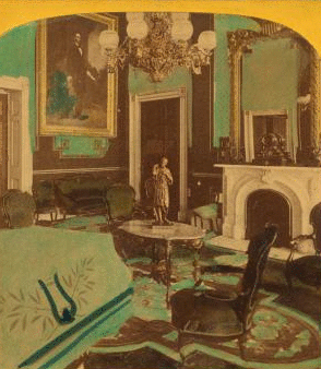 Green Room, President's House. 1870?-1899? 1870