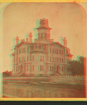 School House, Newton, Iowa. 1865?-1885?
