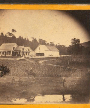 Residence of Walter Newell, Ascutneyville, Vermont. 1865?-1885?
