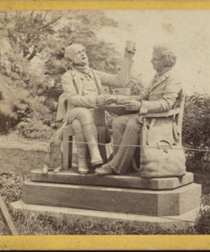Statue "Auld Lang Syne," near the Casino. [1860?-1875?]