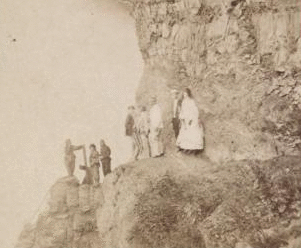 Cave of the Winds, Niagara. 1865?-1880?