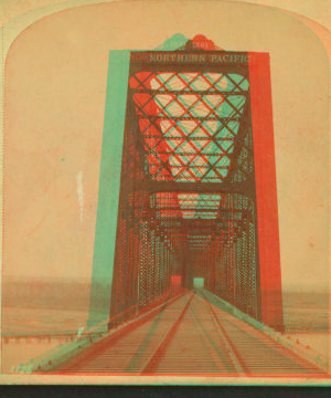 [Northern Pacific Railway bridge.] 1876?-1903?