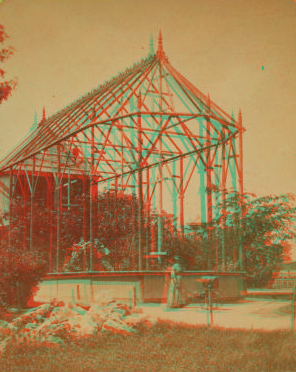 Eagle's cage, Lincoln Park. 1865?-1900?