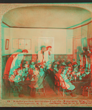 Proximity kindergarten, Greensboro, N. C. 1909