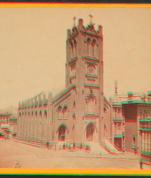 St. Mary's Cathedral, San Francisco, Cal. 1865?-1880? [ca. 1865]