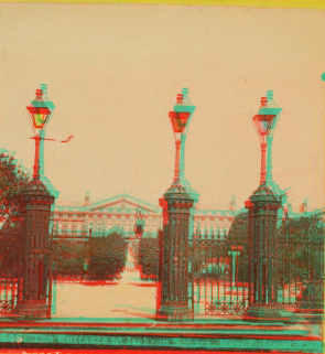 Entrance to Jackson square, New Orleans, La. 1868?-1890?