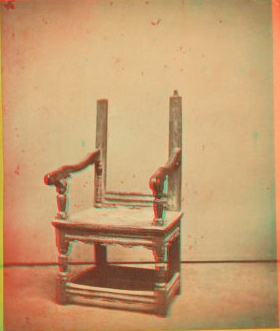 Old chair of State. 1859?-1885?