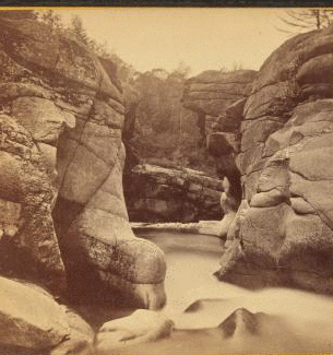Falls of the Ammonoosuc. 1863?-1885? [ca. 1872]