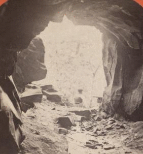 The Devil's Hole, interior. 1865?-1880?