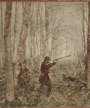 [A hunter.] [1870?-1891?]