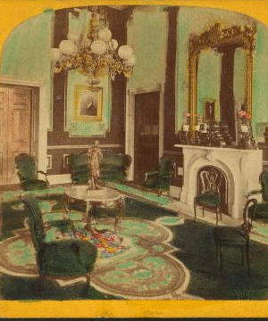 Green room in the White House, Washington, D.C. 1870-1899 1870?-1899?