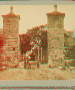 City gates of St. Augustine, Florida. 1868?-1905?