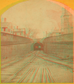 View of tunnel, E.R.R. 1859?-1885?