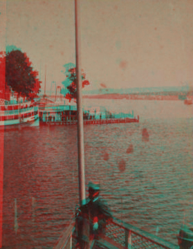 [View on Chautauqua Lake.] 1870?-1890?