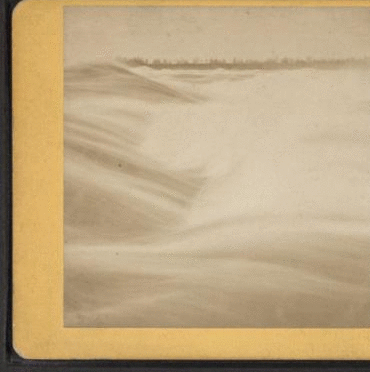 The rapids, from the Sister Islands, Niagara. 1870?-1902