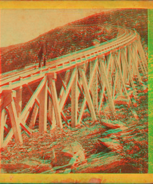 Jacob's Ladder and Trestle Work, Mt. Washington. 1860?-1903?