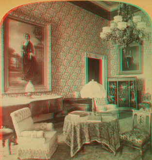 Green Room in President's Mansion, Washington, D.C. 1870-1899 1870?-1899?