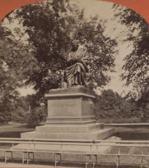 Statue of Sir Walter Scott. [1860?-1875?]