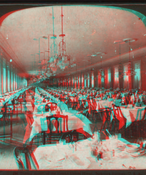 Dining Room of the Grand Union Hotel, Saratoga, N.Y. [1858?-1905?]