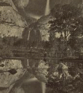 Yosemite Falls Mirror View, height 2,634 feet, Yosemite Valley, Cal. 1870?-1883?