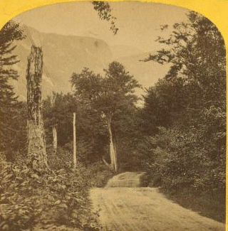 Road from Echo Lake to Profile House. [ca. 1875] 1858?-1890?