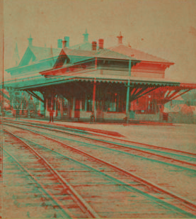 The depot. 1865?-1890?