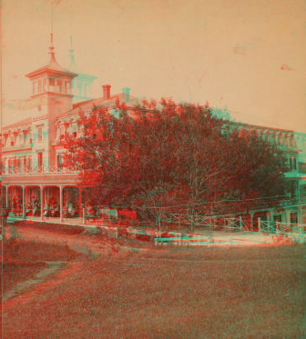 Hotel Manisses, from Adrian House. [1874-1895?] 1865?-1895?