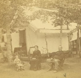 L. Simmins, Yarmouth camp grounds. 1863?-1885?