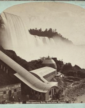 American Falls from below, Niagara. 1860?-1895?