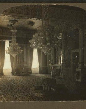East Room, President's Mansion, Washington, D.C. 1859?-1910? c1900