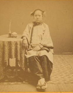 Chinese woman, Santa Barbara. ca. 1875