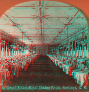 Grand Union Hotel Dining Room, Saratoga, N.Y. [1869?-1880?]