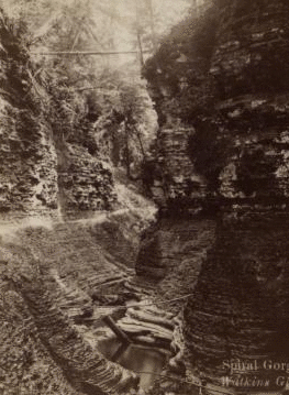 Spiral gorge, Watkins Glen. 1865?-1880?