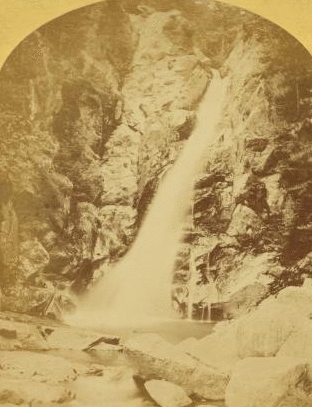 Glen Ellis Falls, near Glen House, White Mts. [1877-1889?] 1859?-1889?