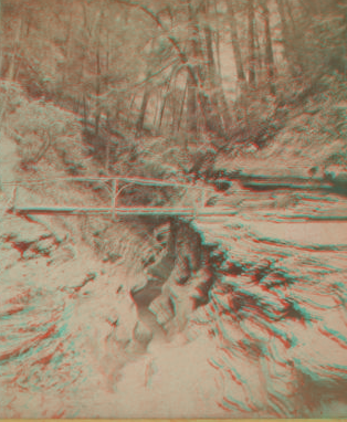 Whirpool gorge, Glen Obscura. Section no. 2. [1865?-1905?]