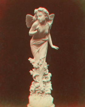 [Sculpture] "Girl as butterfly." 1876